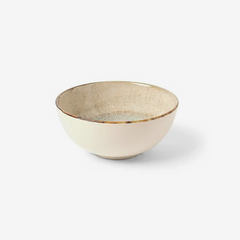 Bowl em cerâmica Reative Atmos bege 450 ml