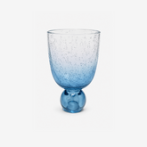 Taça em acrílico Bubble degradê azul 360 ml