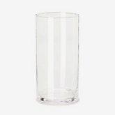 Vaso cilindro em vidro 11x24 cm