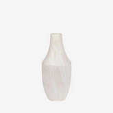 Vaso em fibra de vidro Alba off white 24x55 cm