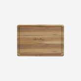 Tabua para servir em madeira rustica 20x18 cm