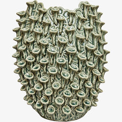 Vaso em cerâmica Botânico verde 32x23 cm