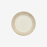 Prato raso em cerâmica Reative creme 26 cm
