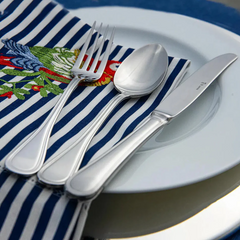 Jogo de talheres para jantar em inox Seasons 48 peças