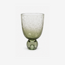 Taça em acrílico Bubble degradê verde 360 ml