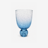 Taça em acrílico Bubble degradê azul 360 ml