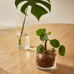 Vaso cilindro em vidro 11x24 cm