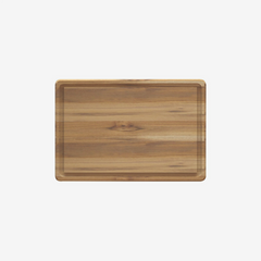 Tabua para servir em madeira rustica 20x18 cm