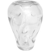 Vaso Murano Magnólia cristal 19x28 cm 