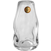 Vaso Murano Jasmim cristal 15x13 cm 