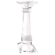 Castiçal de vidro Classic 20x06 cm 