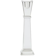 Castiçal de vidro Moderno 22x06 cm 