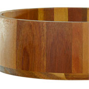 Bowl de madeira Acacia marrom 06x19 cm 