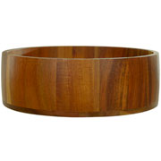 Bowl de madeira Acacia marrom 08x24 cm 
