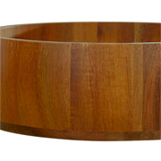 Bowl de madeira Acacia marrom 08x24 cm 