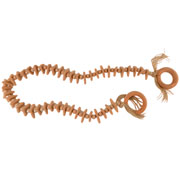 Colar de cerâmica decorativo Argolas II terracota 2,15 metros 