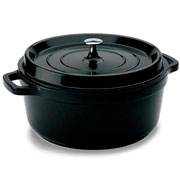 Caçarola de alumínio com revestimento cerâmico Hércules preta 6,8 litros 