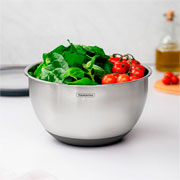 Bowl de inox Cucina com tampa de acrílico base de silicone 05 litros 