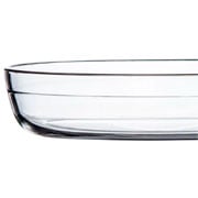 Assadeira de vidro Borossilicato oval com capacidade para 1,6 litros 