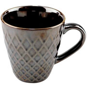 Caneca de cerâmica Geometrix fine verde 345 ml 