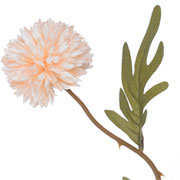 Flor de Crisântemo branca 8x37 cm 