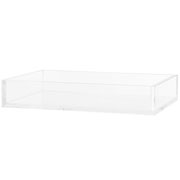 Bandeja de acrílico retangular 30x20 cm 