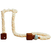Colar de madeira Olinda off white 2,18 metros 