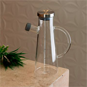 Galheteiro com medidor em vidro Slim 500 ml 