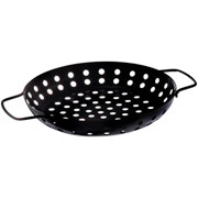 Assadeira para churrasqueira aço carbono 31 cm 