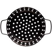 Assadeira para churrasqueira aço carbono 31 cm 