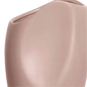 Vaso em cerâmica Onda II Cappuccino fosco 20x32 cm 