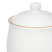 Açucareiro de porcelana Royal branco 300 ml 