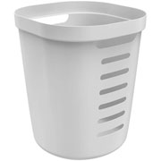 Cesto de roupa Cub flex branco 46 litros 