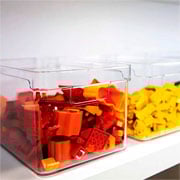 Organizador de acrílico Clear Fresh 30x15 cm. 