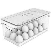 Organizador de acrílico clear fresh para 36 ovos 30x15 cm 