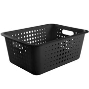 Cesta organizadora preto 41x31 cm 