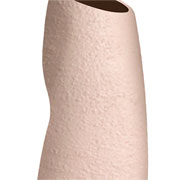 Vaso em cerâmica Silueta II Areia 19x38 cm 