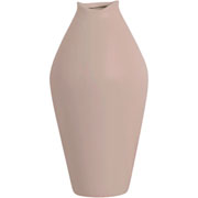 Vaso em cerâmica Grega I Cappuccino fosco 42x12 cm 