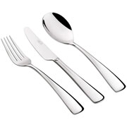 Jogo de talheres de inox Curve para jantar 48 peças 