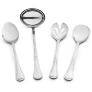 Jogo de talheres de inox Lace para servir 04 peças 
