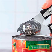 Abridor de lata e garrafa inox 21 cm 