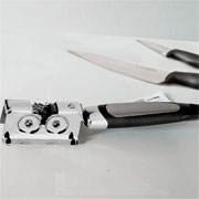 Amolador de faca inox preto 19 cm 