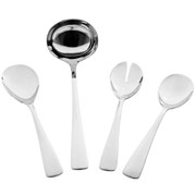 Jogo de talheres de inox Curve para servir 04 peças 