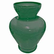 Vaso de vidro Osaka Verde Cintilante 11x15 cm 