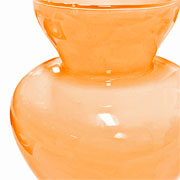 Vaso de vidro Osaka Âmbar 11x15 cm 