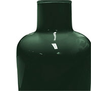 Vaso de vidro Egito verde cintilante 10x14 cm 