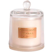 Vela perfumada Orquídea branca 12 cm 