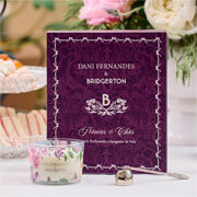 Kit vela perfumada e abafador Peônias e Chás 90 g 