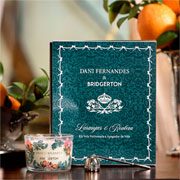 Kit vela perfumada e abafador Laranjas e Realeza 90 g 