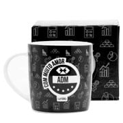 Caneca de cerâmica Profissão Administração 390 ml 